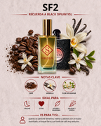 SF2 - Recuerda a Black Opium Yves Saint Laurent - 100ml