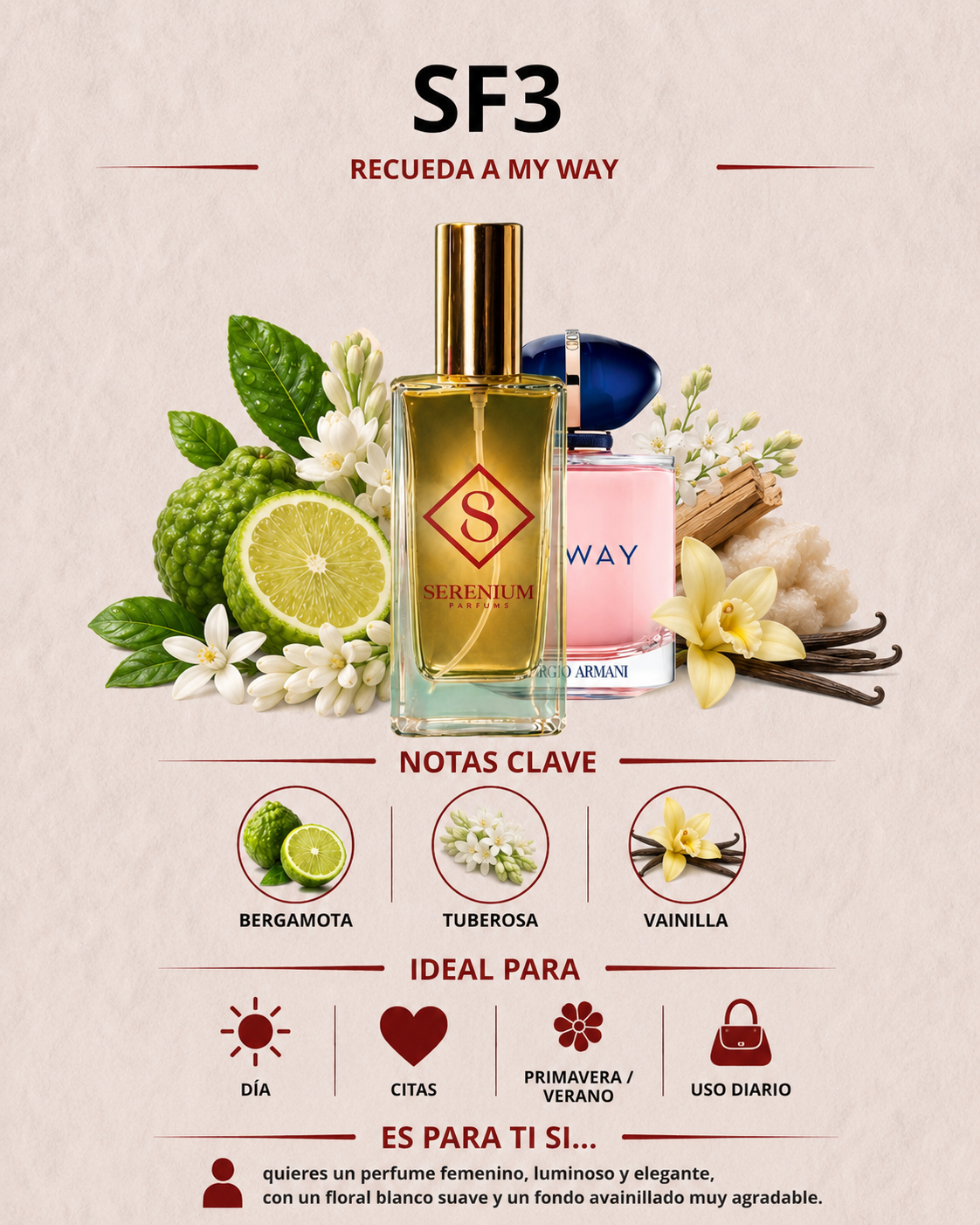 SF3 - Recuerda a MyWay - 100ml