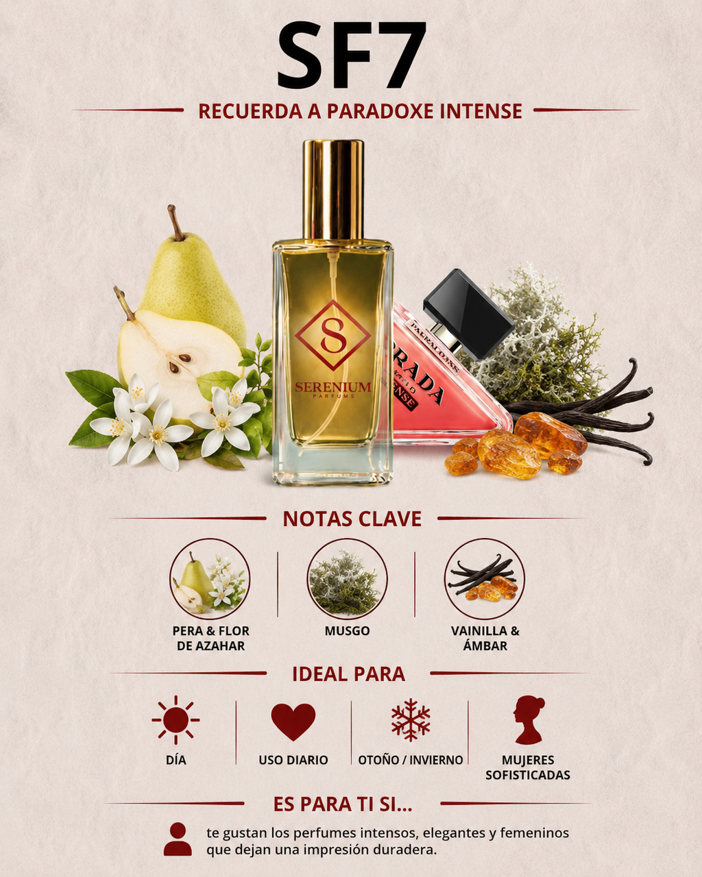 SF7 - Recuerda a Paradoxe - 100ml