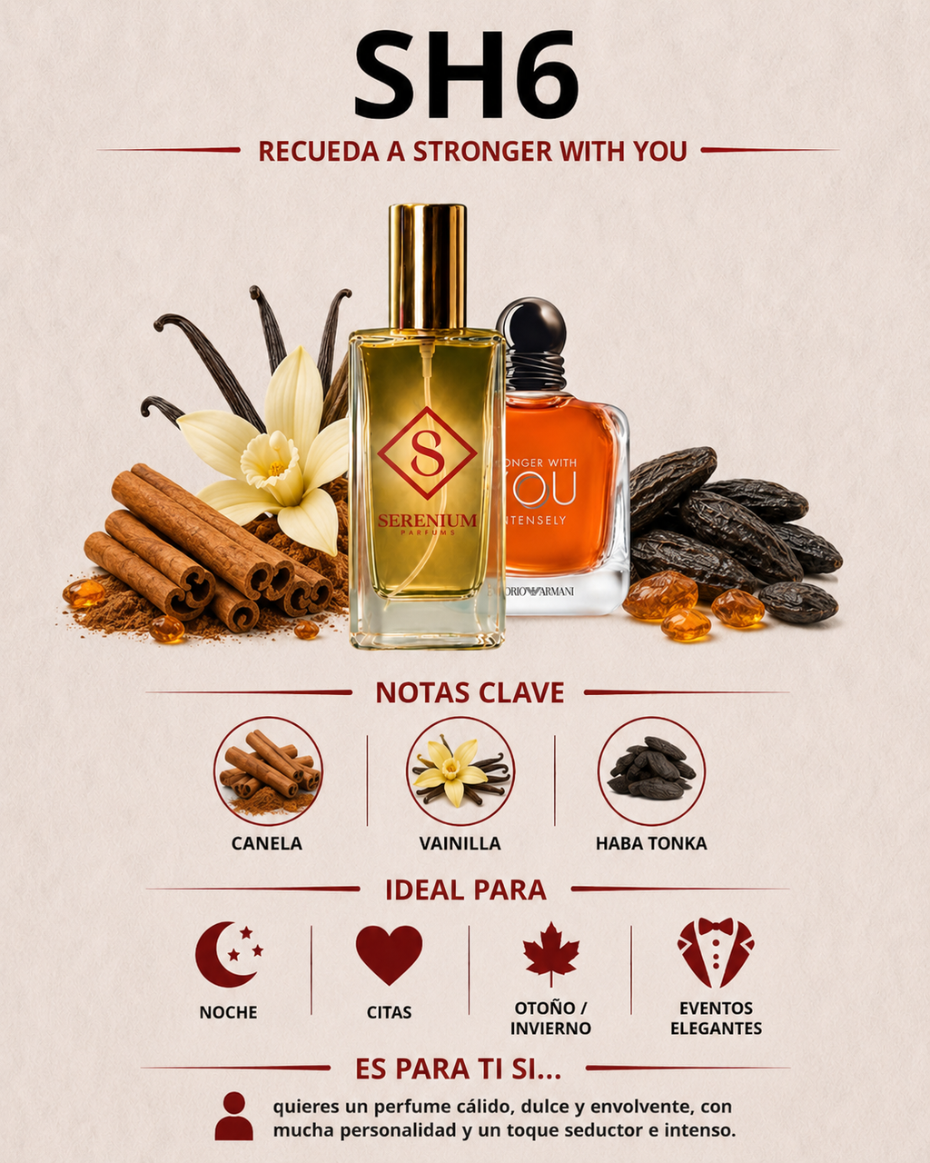 SH6 - Recuerda a Stronger With You - 100ml